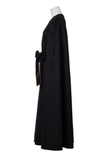 Load image into Gallery viewer, Cashmere Poncho Coat | Noir × Sahara