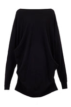 画像をギャラリービューアに読み込む, Cashmere Knit Boat Neck Dress | Stone