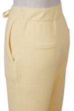 Load image into Gallery viewer, Wool Cashmere Knit Slit Jogger Pants | Citrine