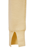 Load image into Gallery viewer, Wool Cashmere Knit Slit Jogger Pants | Citrine