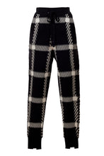 Load image into Gallery viewer, Cashmere Knit Slit Jogger Pants | Stone x Pearl