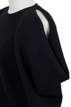 画像をギャラリービューアに読み込む, Wool Cashmere Knit Open Shoulder Top | Lilac