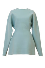 画像をギャラリービューアに読み込む, Wool Cashmere Knit Mini Dress | Mint
