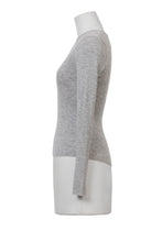 画像をギャラリービューアに読み込む, Cashmere Rib Crew Neck Top | Cherry Red