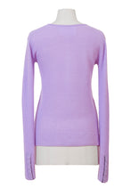 画像をギャラリービューアに読み込む, Cashmere Henly Neck Top | Lilac