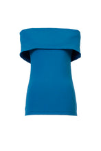 画像をギャラリービューアに読み込む, Off Shoulder Top | Capri Blue