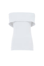画像をギャラリービューアに読み込む, Off Shoulder Top | Shell White