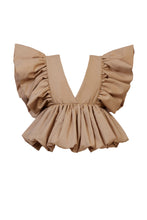 画像をギャラリービューアに読み込む, Volume Gathered Blouse | Sand