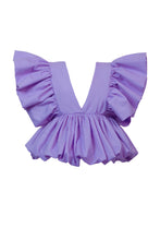 画像をギャラリービューアに読み込む, Volume Gathered Blouse | Lilac
