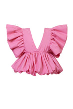 画像をギャラリービューアに読み込む, Volume Gathered Blouse | Peony Pink