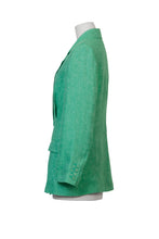 画像をギャラリービューアに読み込む, Padded Shoulder Jacket | Jungle Green