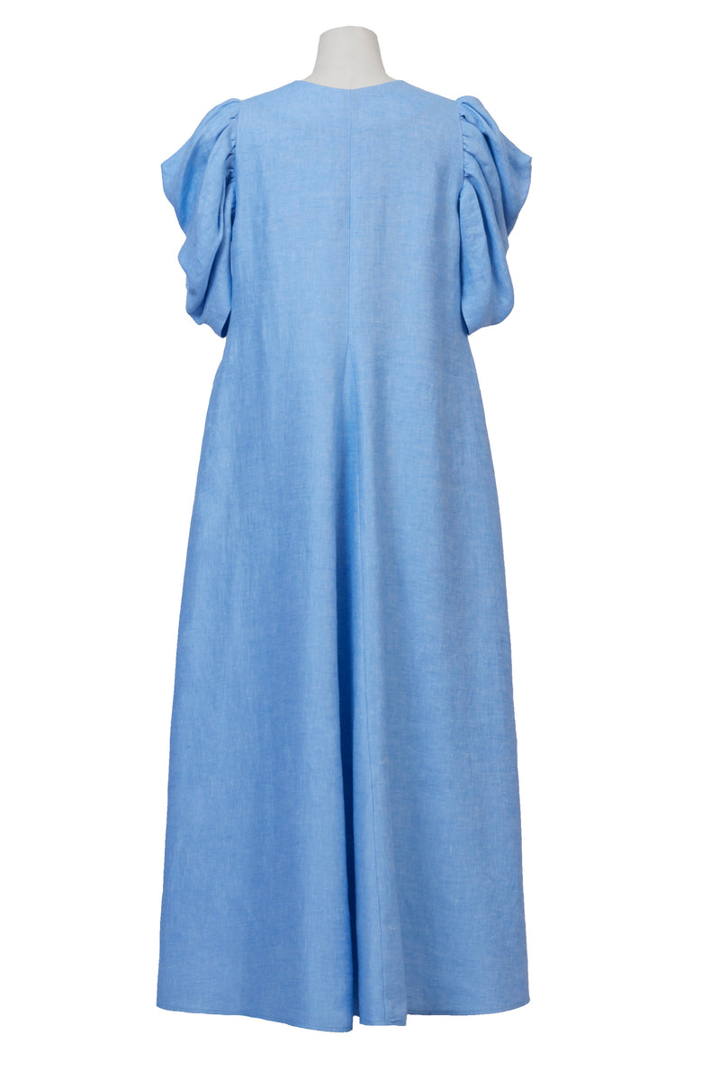 Volume Sleeve Maxi Dress | Bugenbilia – MYLAN ONLINE SHOP