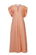 画像をギャラリービューアに読み込む, Volume Sleeve Maxi Dress | Sharbet Orange