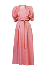 画像をギャラリービューアに読み込む, Volume Sleeve Maxi Dress | Smoky Pink