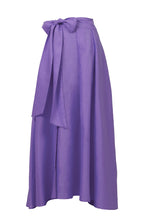 Load image into Gallery viewer, Maxi Gathered Slit Skirt | Lilac