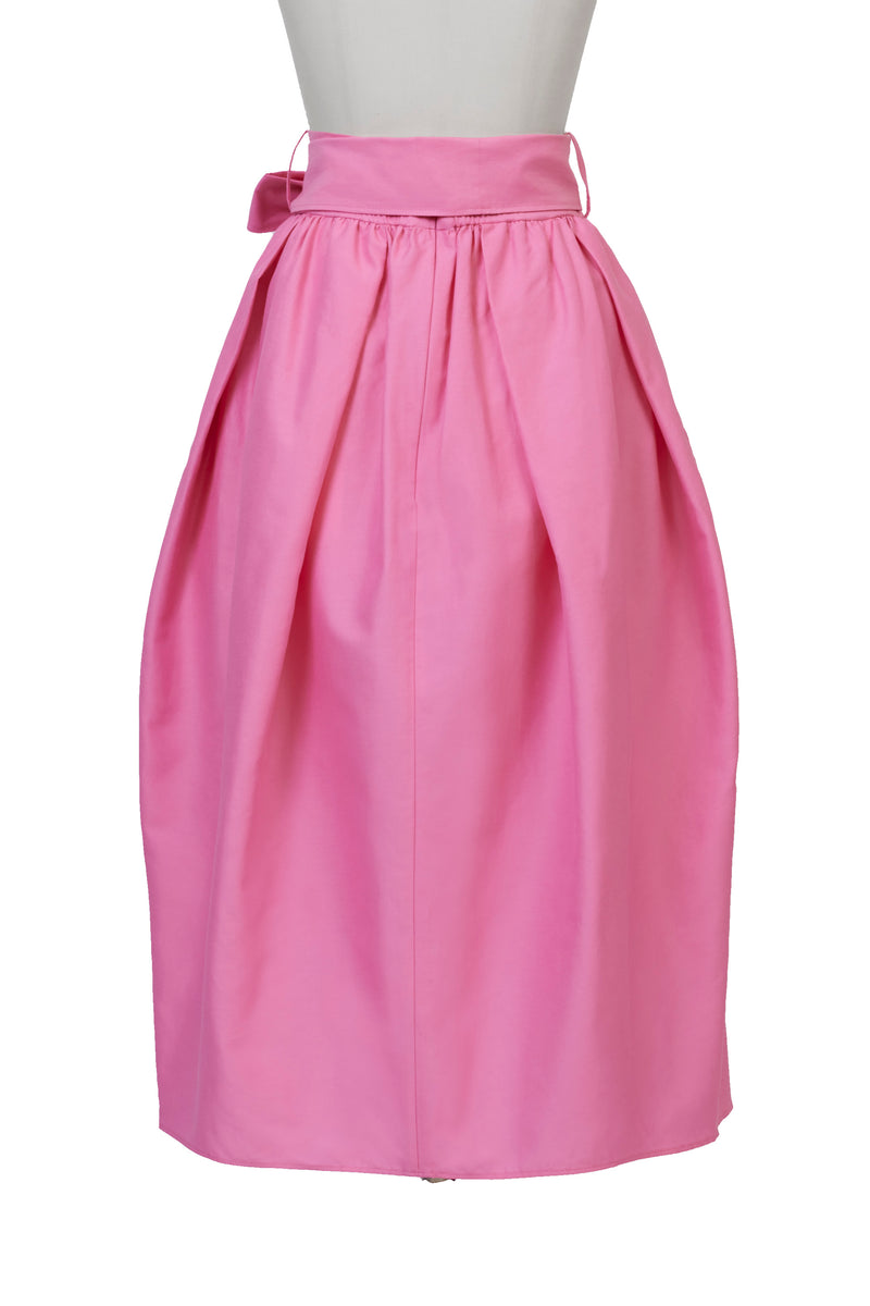【タグ付】MYLAN マイラン　コクーンリボンスカート　ベージュ　シルクコットン Cocoon Ribbon Skirt | Sand – MYLAN ONLINE SHOP