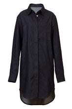 画像をギャラリービューアに読み込む, Denim Shirt dress | Non Wash