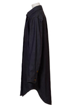 画像をギャラリービューアに読み込む, Denim Shirt dress | Non Wash