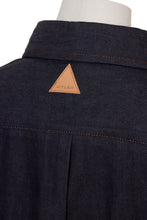 画像をギャラリービューアに読み込む, Denim Shirt dress | Non Wash