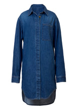 画像をギャラリービューアに読み込む, Denim Shirt dress | Bleach