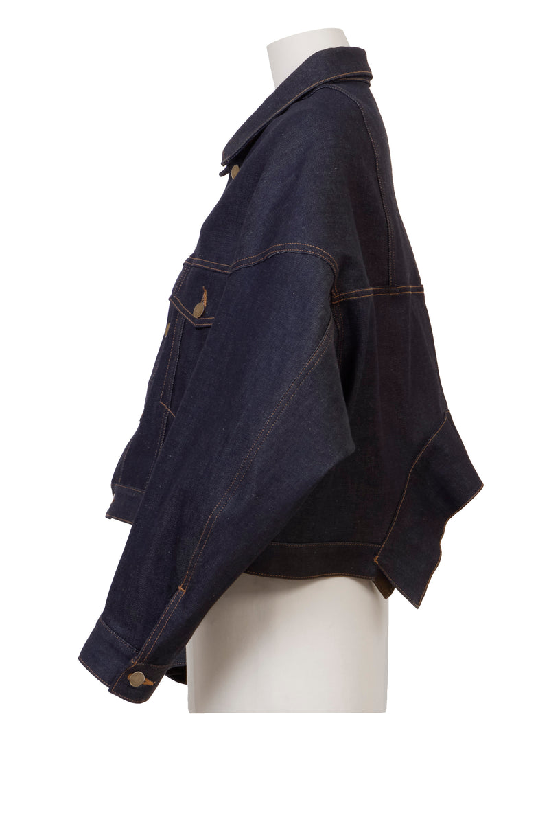 Upside-Down Denim Jacket | Non Wash – MYLAN ONLINE SHOP