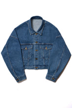 Load image into Gallery viewer, Upside-Down Denim Jacket | Bleach