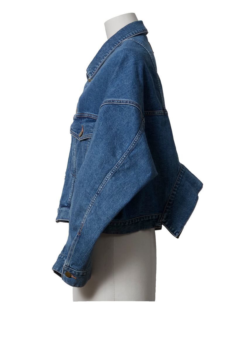 Upside-Down Denim Jacket | Bleach – MYLAN ONLINE SHOP
