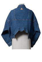 Load image into Gallery viewer, Upside-Down Denim Jacket | Bleach
