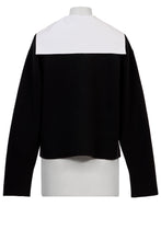 画像をギャラリービューアに読み込む, Wool Cashmere Sailor Collar Knit | Stone