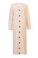 画像をギャラリービューアに読み込む, Cashmere V neck Long Cardigan | Pearl