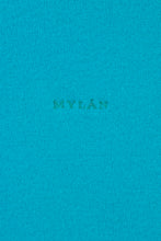 画像をギャラリービューアに読み込む, Cashmere V neck Knit Shirt Layered Dress | Turquoise