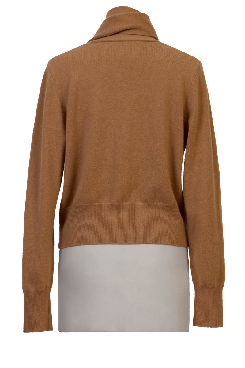 Cashmere Knit Scarf Collar Cardigan | Sky – MYLAN ONLINE SHOP