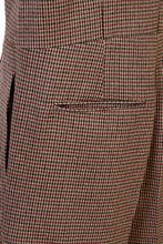 画像をギャラリービューアに読み込む, Wool Tweed Tailored Jumpsuit | Bordeaux × Brown