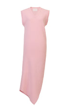 画像をギャラリービューアに読み込む, Wool Cashmere Sleeveless Knit Slit Dress | Rose