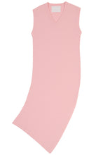 画像をギャラリービューアに読み込む, Wool Cashmere Sleeveless Knit Slit Dress | Turquoise