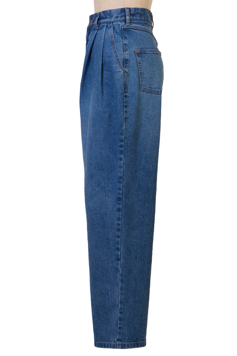 Denim Two Tack Pants | Bleach – MYLAN ONLINE SHOP