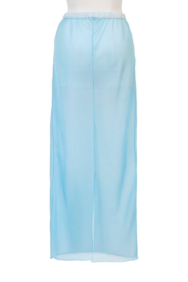 See-through Back Slit Skirt | Pearl – MYLAN ONLINE SHOP See-through Back Slit Skirt | Pearl – MYLAN ONLINE SHOP