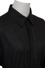 画像をギャラリービューアに読み込む, Tack Gather Frilled Shirt Dress | Stone