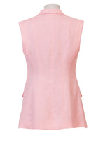 画像をギャラリービューアに読み込む, Sleeveless Tailored Jacket | Sand Beige