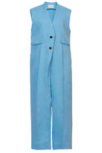 画像をギャラリービューアに読み込む, Tailored Jumpsuit | Sea Blue