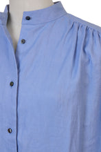 画像をギャラリービューアに読み込む, Shirt Dress | Sea Blue