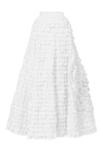 Load image into Gallery viewer, Frilled Skirt | Shell White