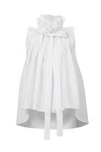Load image into Gallery viewer, Gathered Collar Blouse | Shell White