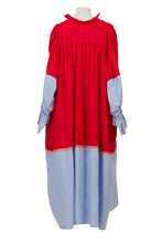 Load image into Gallery viewer, Bicolor Tunic Dress | Shell White