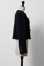 Load image into Gallery viewer, Cropped Tweed Jacket | Stone