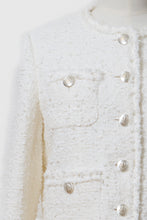画像をギャラリービューアに読み込む, Cropped Tweed Jacket | Pearl