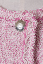Load image into Gallery viewer, Cropped Tweed Jacket | Rose