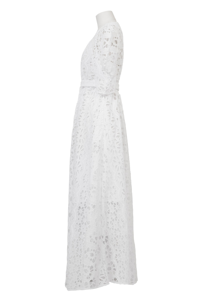 ワンピース MYLAN Volume Sleeve Dress | Shell White Volume Sleeve Lace Dress | Shell White – MYLAN ONLINE SHOP