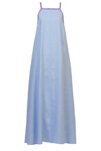 Load image into Gallery viewer, Open-Back Camisole Dress | Sea Blue