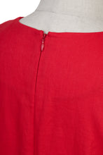 Load image into Gallery viewer, V-Neck Jumpsuit | Cherry Red